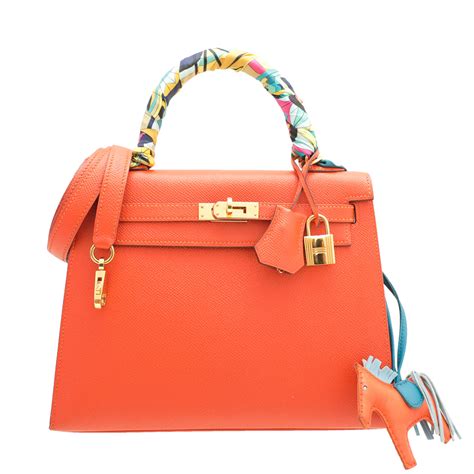 hermes orange poppy kelly|Hermes Orange Poppy .